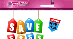 Desktop Screenshot of paperpower.co.nz